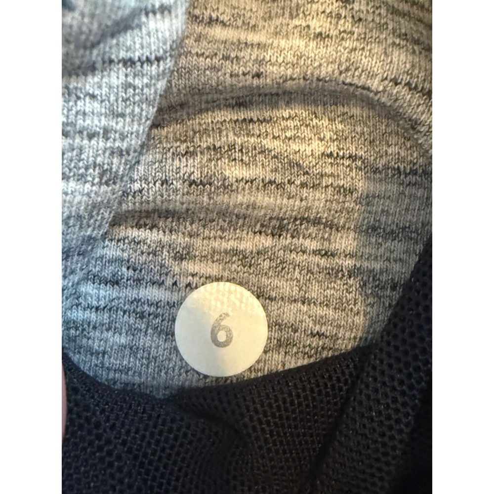 Lululemon City Bound Hoodie Womens 6 Heathered Space Dyed Size M Grey Full Zip‎ - Picture 6 of 10